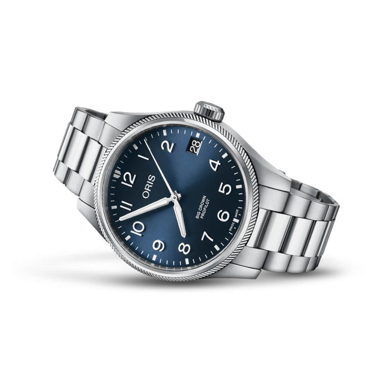 Oris Oris Propilot Big Crown Propilot Big Date 01 751 7761 4065-07 8 20 08P , наручные мужские часы фото под углом